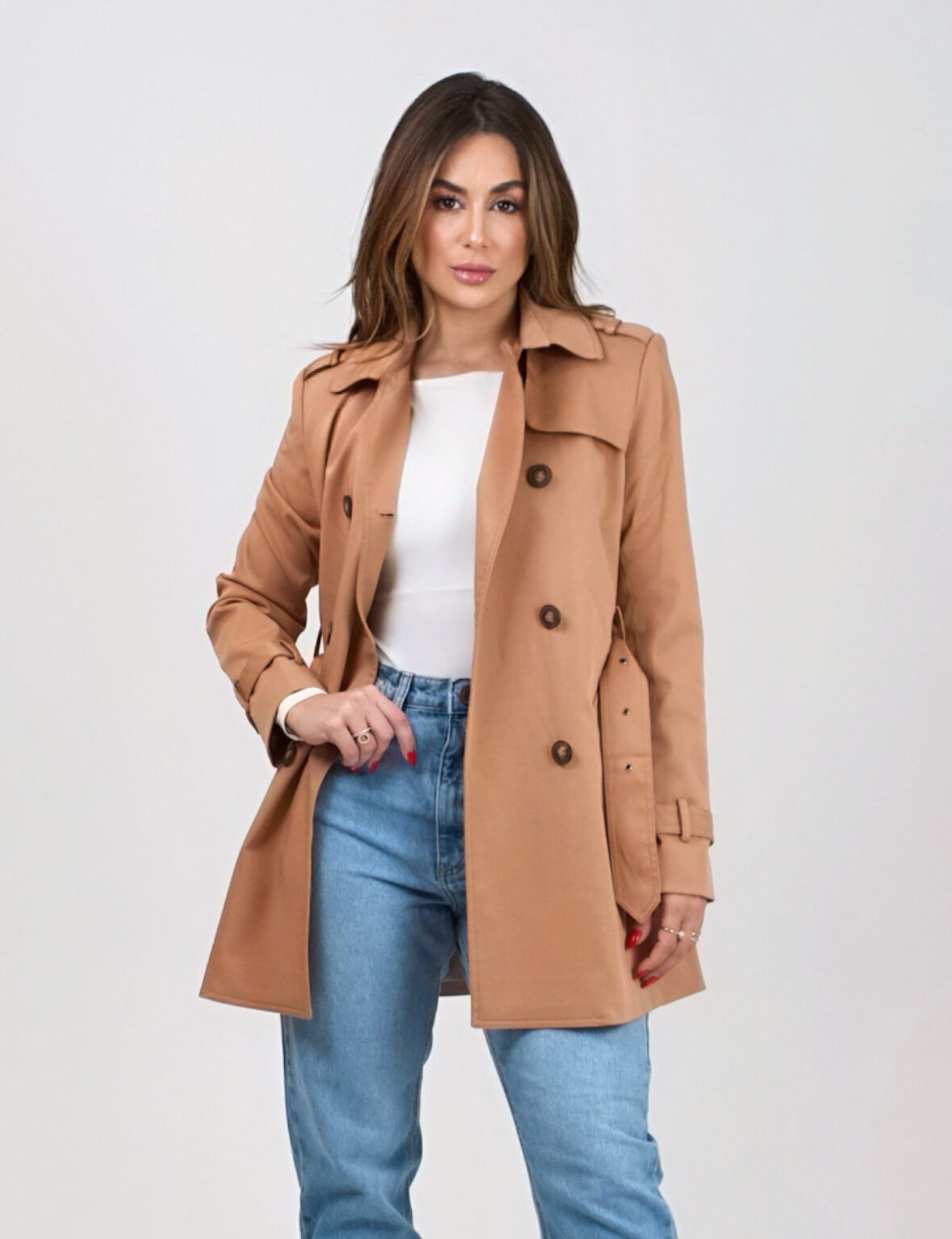 Trench Coat Clássico - Amaro - Imagem 4