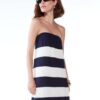 Vestido Longo Navy Sem Alças - Image 3