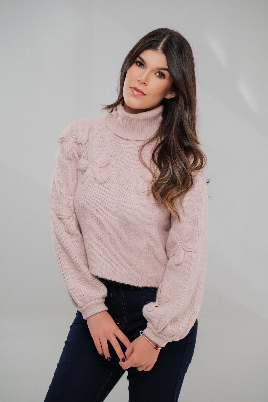 Blusa Pull Bordada - Imagem 5