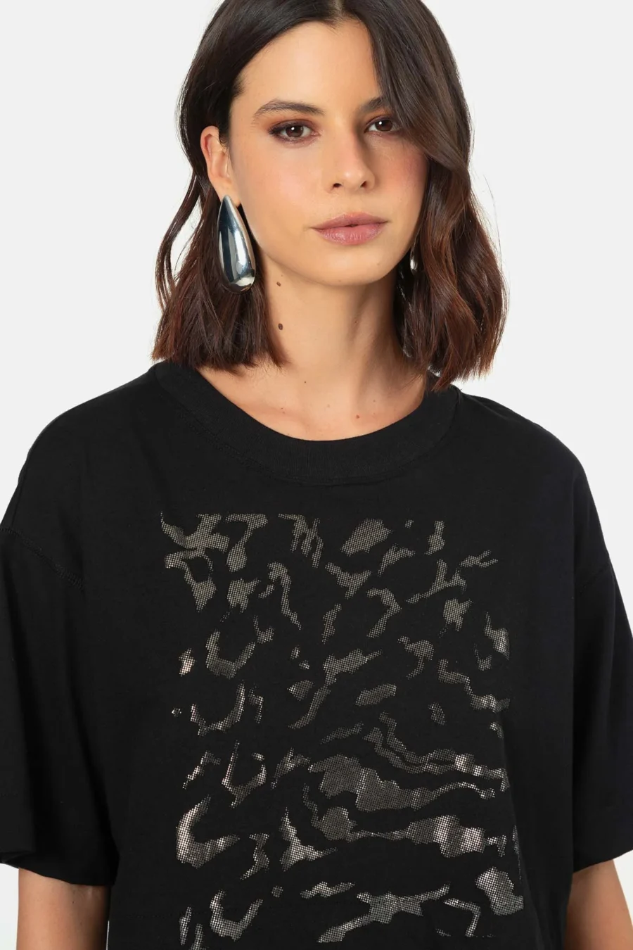 Blusa Box Camuflado Urban