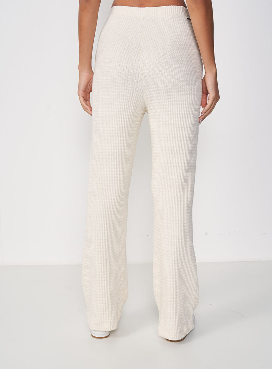 Calça Feminina Pantalona Tricô - Imagem 3